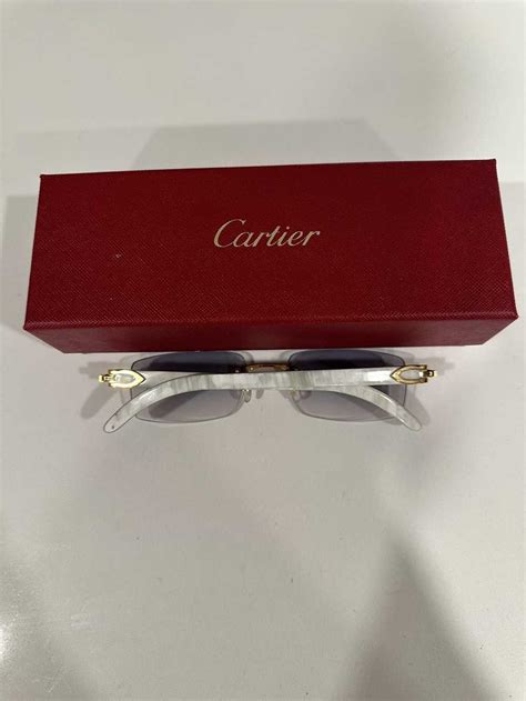 cartier ct00460|white buffalo horn cartier glasses.